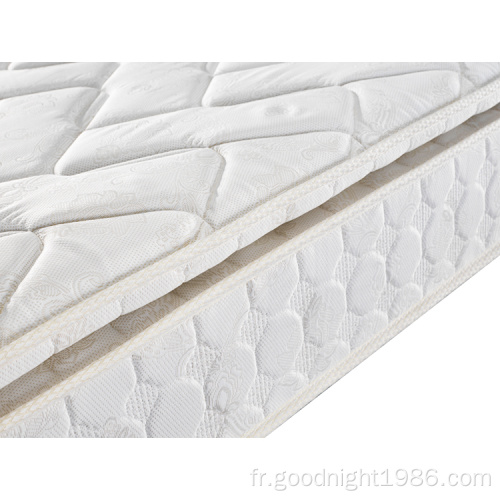 Matelas pliable en tissu de bordure de matelas ODM sommier matelassé pour hôtel domestique